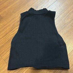 Black Low Turtle Neck